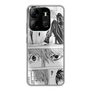 Чехлы Персонажи Аниме Наруто для Tecno Spark Go 2023 (BF7) (AlphaPrint) (Ягами)