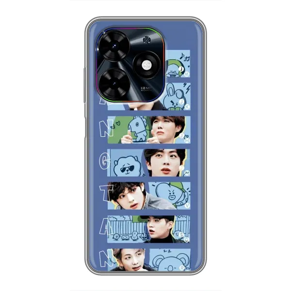 Чехол с принтом «Bangtan» для TECNO Spark Go 2024 (BG6) Чехол с принтом «Bangtan» для TECNO Spark Go 2024 (BG6)