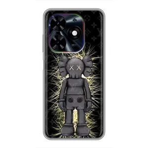 Чехлы для Tecno Spark Go 2024 (BG6) - Bearbrick Louis Vuitton (PREMIUMPrint) (Bearbrick LV)