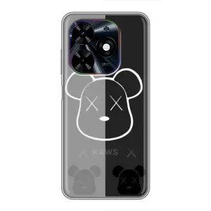 Чехлы для Tecno Spark Go 2024 (BG6) - Bearbrick Louis Vuitton (PREMIUMPrint) (БеарБрик глаза)