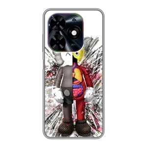 Чехлы для Tecno Spark Go 2024 (BG6) - Bearbrick Louis Vuitton (PREMIUMPrint) (Беарбрик)