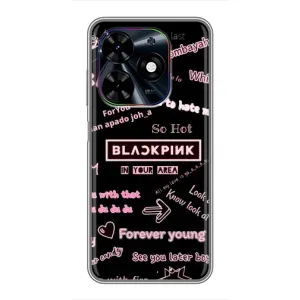 Чехол с музыкальной группой для Tecno Spark Go 2024 (BG6) (BLACKPINK)