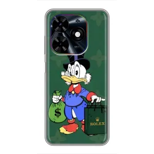 Чехлы для Tecno Spark Go 2024 (BG6) - Скрудж МакДак Louis Vuitton (PREMIUMPrint) (Богатая Утка)