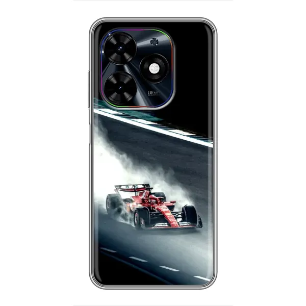 Чохол з принтом «Болід гоночний» для TECNO Spark Go 2024 (BG6)