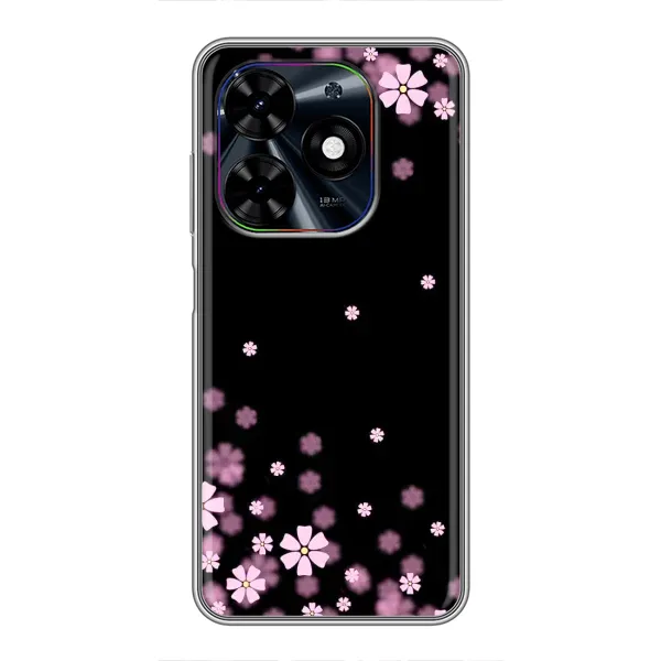 Чохол з принтом «Квіти маленькі» для TECNO Spark Go 2024 (BG6)