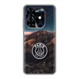 Чехлы PSG для Tecno Spark Go 2024 (BG6) (AlphaPrint) (ФК ПСЖ)