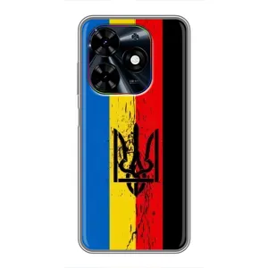 Украинские Чехлы для Tecno Spark Go 2024 (BG6) с картинкой УПА (AlphaPrint)