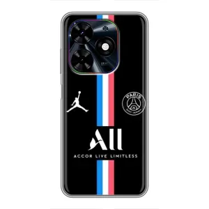 Чехлы PSG для Tecno Spark Go 2024 (BG6) (AlphaPrint) (футболка ПСЖ)