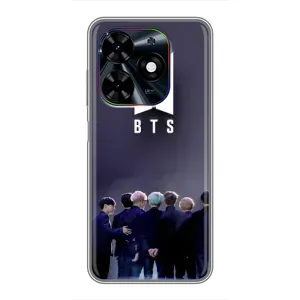 Чехол с принтом «Группа BTS» для TECNO Spark Go 2024 (BG6)