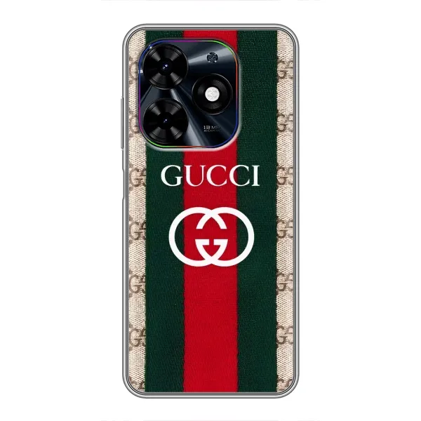 Чехол с принтом «Gucci дизайн» для TECNO Spark Go 2024 (BG6)