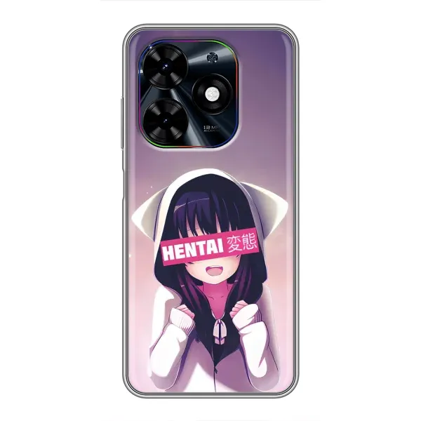 Чехол с принтом «Hentai chan» для TECNO Spark Go 2024 (BG6) Чехол с принтом «Hentai chan» для TECNO Spark Go 2024 (BG6)