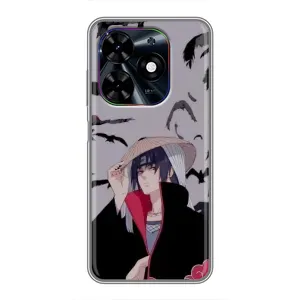 Анимешный чехол для Tecno Spark Go 2024 (BG6) (Итачи Itachi)