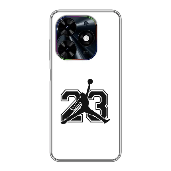 Чехол с принтом «Jordan 23» для TECNO Spark Go 2024 (BG6) Чехол с принтом «Jordan 23» для TECNO Spark Go 2024 (BG6)