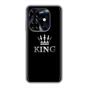 Чохол з Короною ТЕКНО Спарк Ґо 2024 (БГ6) - (AlphaPrint) (KING)