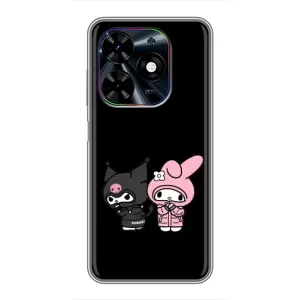 Чехол с кроликом Куроми на Tecno Spark Go 2024 (BG6) (Куроми и Мелоди)