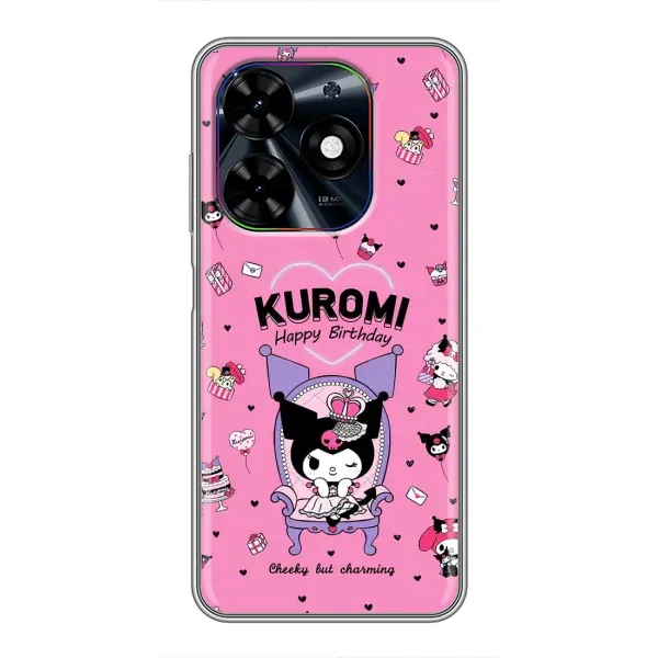 Чехол с принтом «KUROMI» для TECNO Spark Go 2024 (BG6)