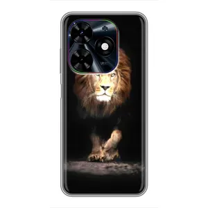 Чехол с принтом «Лев» для TECNO Spark Go 2024 (BG6)