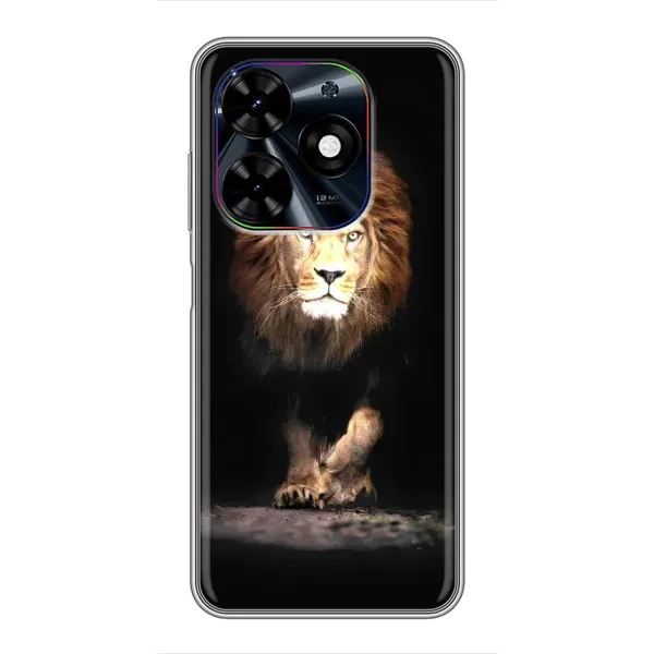 Чехол с принтом «Лев» для TECNO Spark Go 2024 (BG6) Чехол с принтом «Лев» для TECNO Spark Go 2024 (BG6)