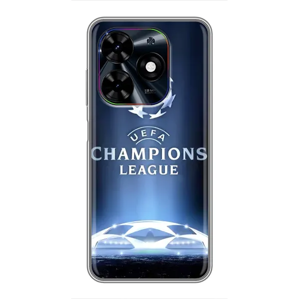 Чехол с принтом «Лига чемпионов» для TECNO Spark Go 2024 (BG6)