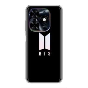 Чехол с принтом «Лого BTS» для TECNO Spark Go 2024 (BG6)