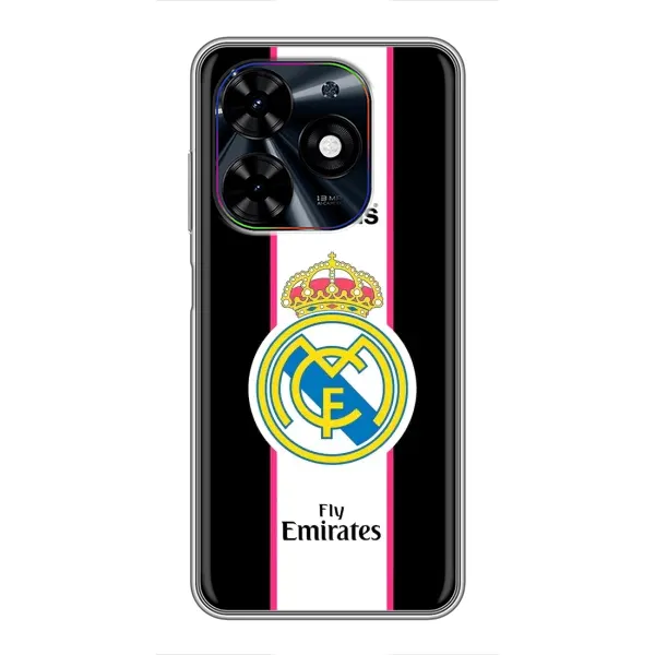 Чехол с принтом «лого Real Madrid» для TECNO Spark Go 2024 (BG6)