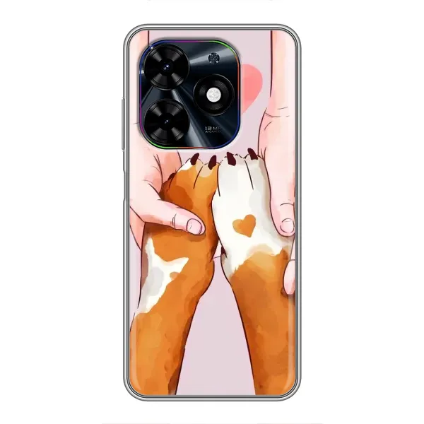 Чехол с принтом «Любовь к собакам» для TECNO Spark Go 2024 (BG6) Чехол с принтом «Любовь к собакам» для TECNO Spark Go 2024 (BG6)