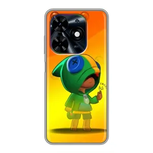Чехол с принтом «Мальчик Леон» для TECNO Spark Go 2024 (BG6)