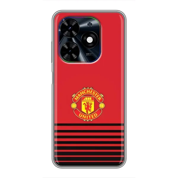 Чехол с принтом «manchester united» для TECNO Spark Go 2024 (BG6)