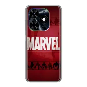 Чехол с принтом «MARVEL» для TECNO Spark Go 2024 (BG6)