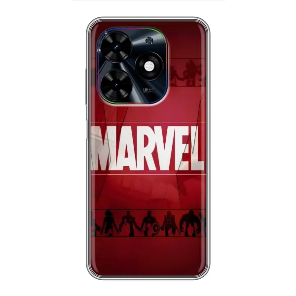 Чехол с принтом «MARVEL» для TECNO Spark Go 2024 (BG6)