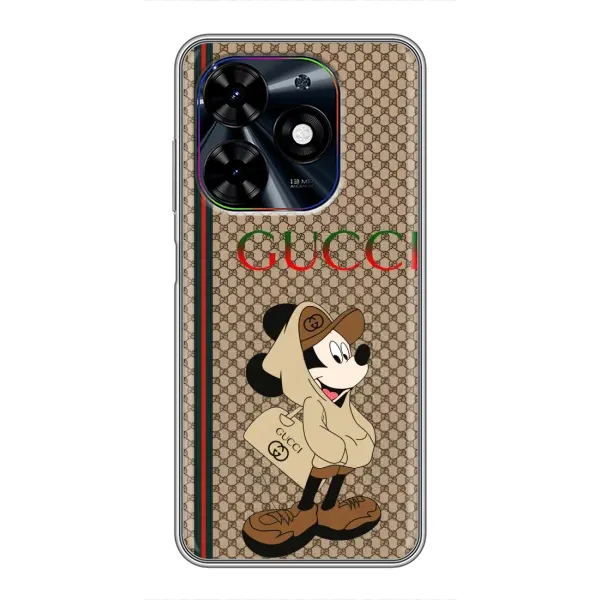 Чехол с принтом «Mickey GUCCI» для TECNO Spark Go 2024 (BG6)