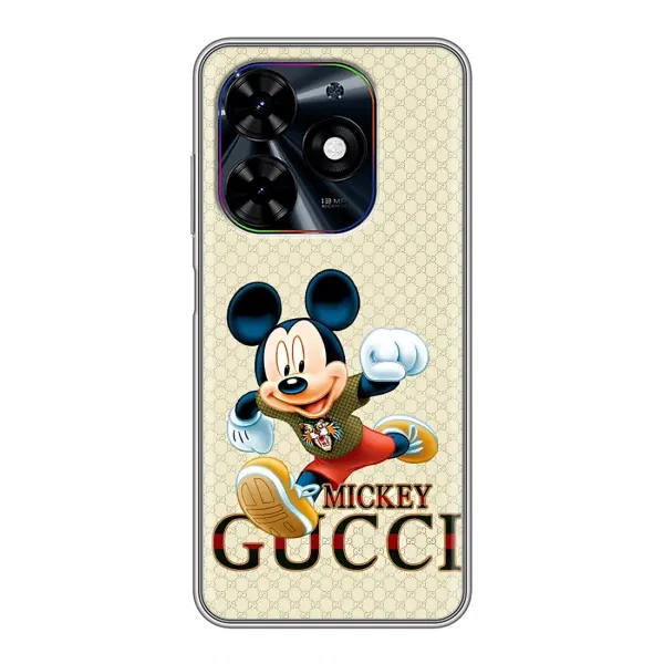 Чехол с принтом «Mikki Gucci» для TECNO Spark Go 2024 (BG6)