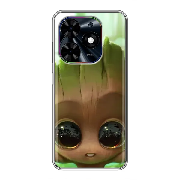 Чехол с принтом «Милый Грут» для TECNO Spark Go 2024 (BG6)