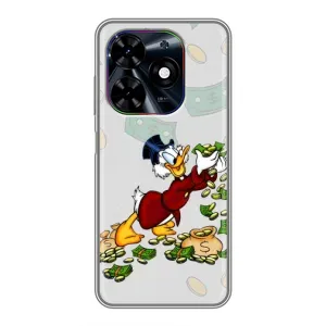 Чехлы для ТЕхно Спарк ГО 2024 - Scrooge MagDag (PREMIUMPrint) (Money)