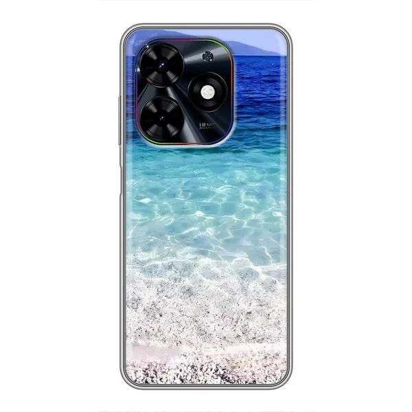 Чехол с принтом «Море» для TECNO Spark Go 2024 (BG6)