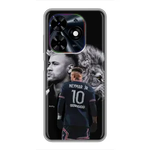 Чехол Неймар для Tecno Spark Go 2024 (BG6) (AlphaPrint) (Неймар Лев)