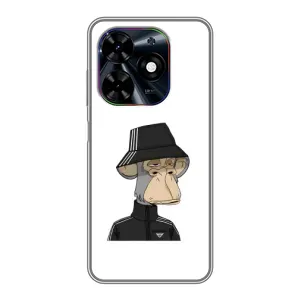 Чехлы с Обезьянами NFT для Tecno Spark Go 2024 (BG6) (AlphaPrint) (обезьяна NFT Adidas)