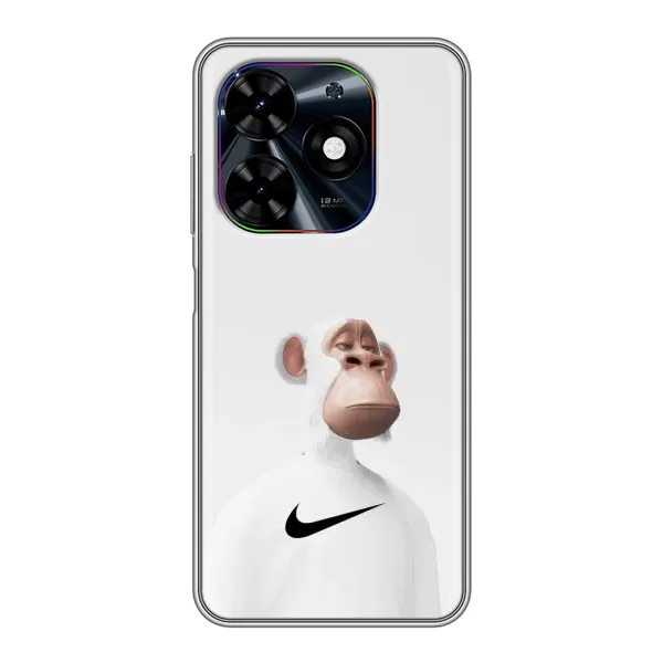 Чехол с принтом «обезьяна NFT Nike» для TECNO Spark Go 2024 (BG6)