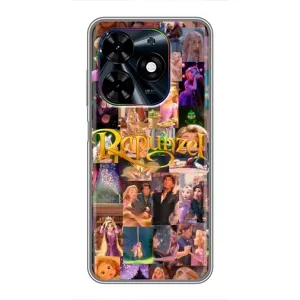 Чехол Рапунцель для Tecno Spark Go 2024 (BG6) (Коллаж Рапунцель)