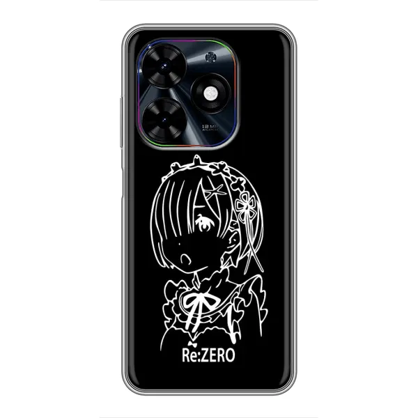 Чехол с принтом «Re: Zero» для TECNO Spark Go 2024 (BG6) Чехол с принтом «Re: Zero» для TECNO Spark Go 2024 (BG6)