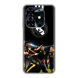 Чехол для Tecno Spark Go 2024 (BG6) с принтом Реал Мадрид (ФК Реал Мадрид)