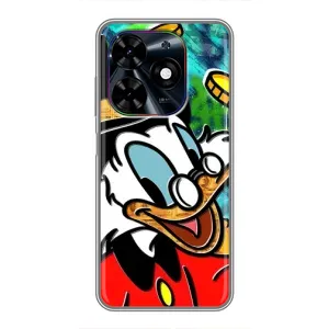 Чехлы для ТЕхно Спарк ГО 2024 - Scrooge MagDag (PREMIUMPrint) (Счастлива Утка)