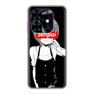 Чехлы Персонажи Аниме Наруто для Tecno Spark Go 2024 (BG6) (AlphaPrint) (Senpai)