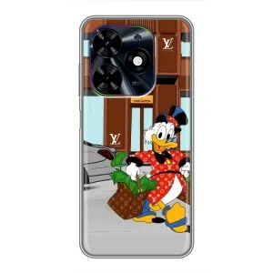 Чехлы для Tecno Spark Go 2024 (BG6) - Скрудж МакДак Louis Vuitton (PREMIUMPrint) (Скрудж ЛВ)