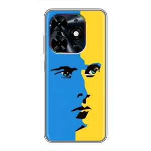 Украинские Чехлы для Tecno Spark Go 2024 (BG6) с картинкой УПА (AlphaPrint) (Степан Бандера)