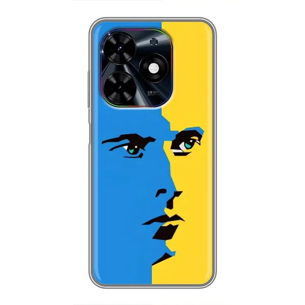 Чехол с принтом «Степан Бандера» для TECNO Spark Go 2024 (BG6) Чехол с принтом «Степан Бандера» для TECNO Spark Go 2024 (BG6)