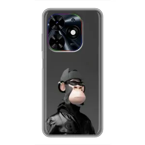 Чехлы с Обезьянами NFT для Tecno Spark Go 2024 (BG6) (AlphaPrint) (стильная обезьяна NFT)