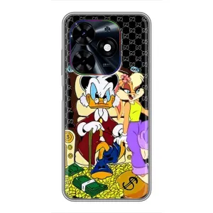 Чехлы для Tecno Spark Go 2024 (BG6) - Скрудж МакДак Louis Vuitton (PREMIUMPrint) (Стильная Утка)