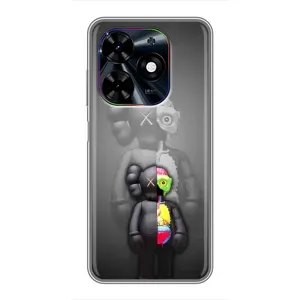 Чехлы для Tecno Spark Go 2024 (BG6) - Bearbrick Louis Vuitton (PREMIUMPrint) (Тело Bearbrick)