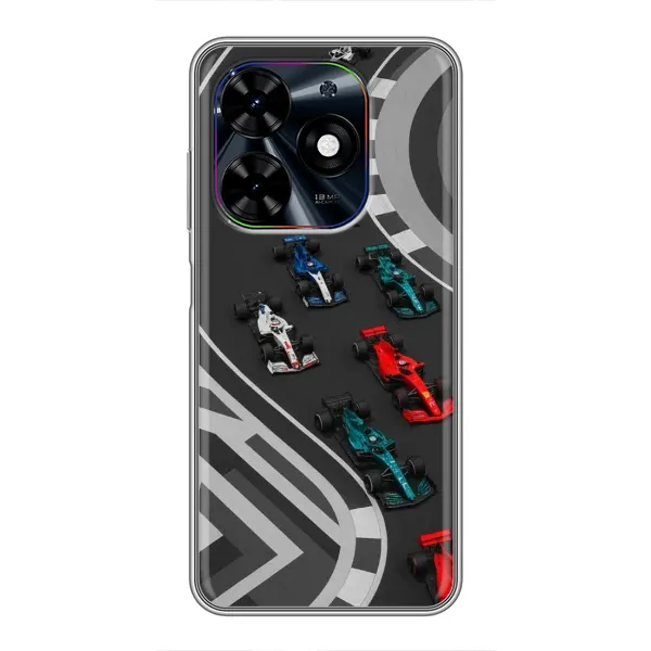 Чохол з принтом «Траса Ф1» для TECNO Spark Go 2024 (BG6)
